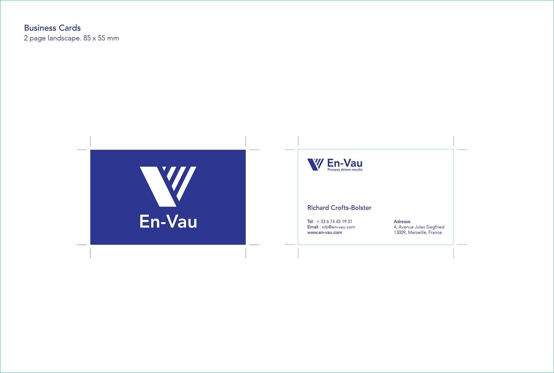 En-Vau: Business cards