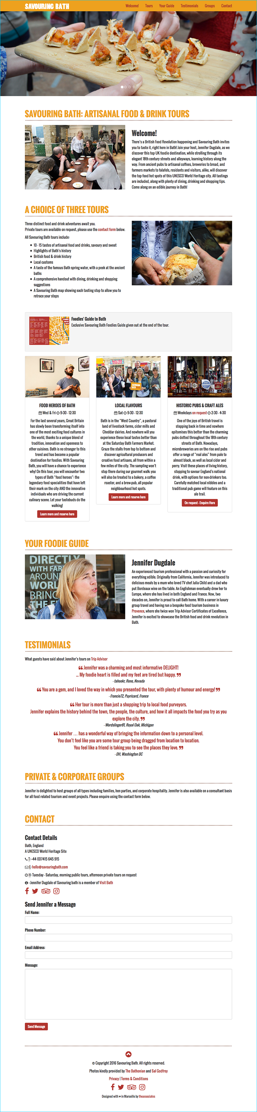 Savouring Bath - Identity