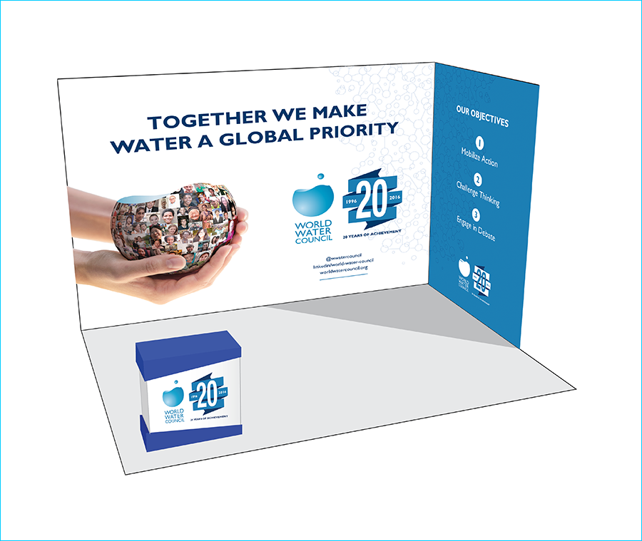 World Water Council - Exhibition Stand,Budapest